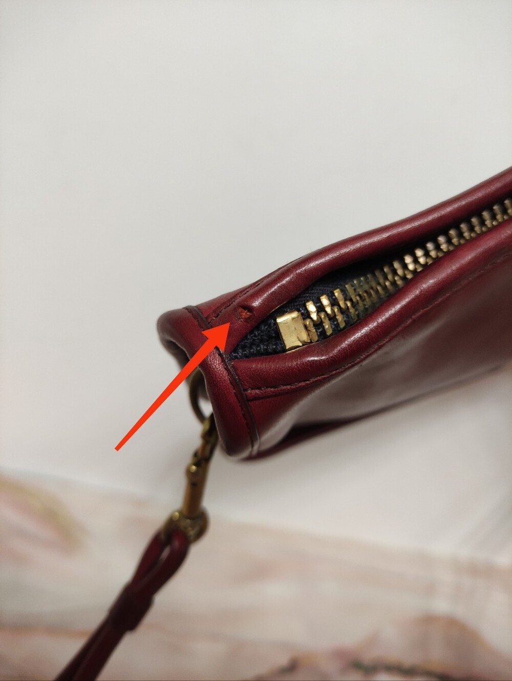 Vintage Coach 9455 Zippered Clutch Made in NYC - Picture 15 of 15